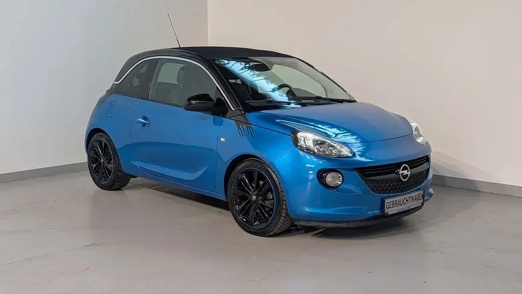 Gebraucht Opel Adam Open Air 101 PS (74 kW) 2015 Blau Kleinwagen