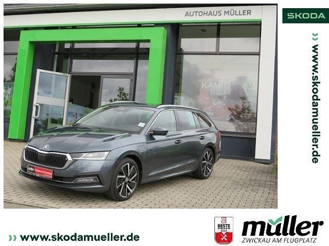 Grau (quarzgrau metallic) Gebraucht 2021 Skoda Octavia Style Kombi | 23.390 € (Fairer Preis) - Bild 1/4