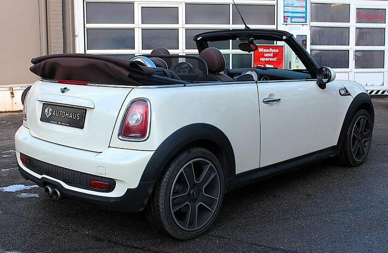 Gebraucht Mini Cooper S Cabriolet 174 PS (127 kW) 2009 Weiß Cabrio