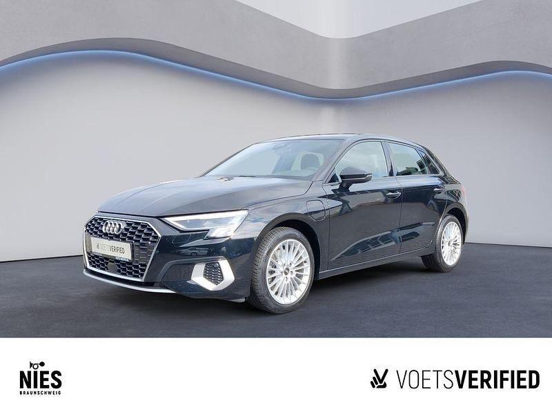 Schwarz Gebraucht 2022 Audi A3 Sportback e-tron Advanced Plus Limousine | 22.450 € (Guter Preis) - Bild 1/4