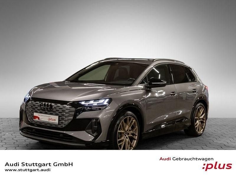 Taifungrau metallic Gebraucht 2022 Audi Q4 e-tron Edition .1 SUV | 39.940 € (Guter Preis) - Bild 1/4
