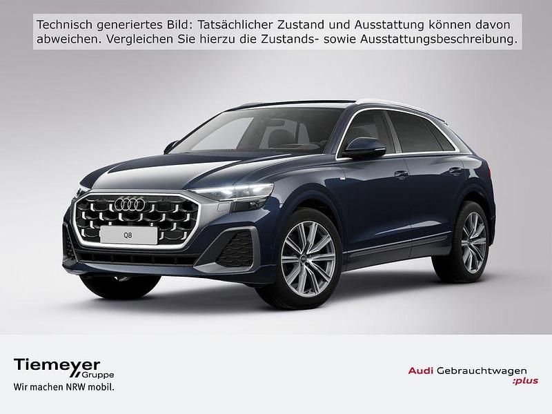Blau Gebraucht 2025 Audi Q8 S-Line SUV | 69.880 € (Superpreis) - Bild 1/4