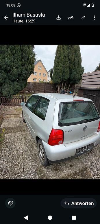 Gebraucht VW Lupo 50 PS (36 kW) 2002 Silber Kleinwagen
