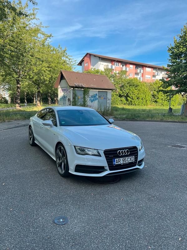 Weiß Gebraucht 2013 Audi A7 S-Line Kleinwagen | 17.800 € (Fairer Preis) - Bild 1/4