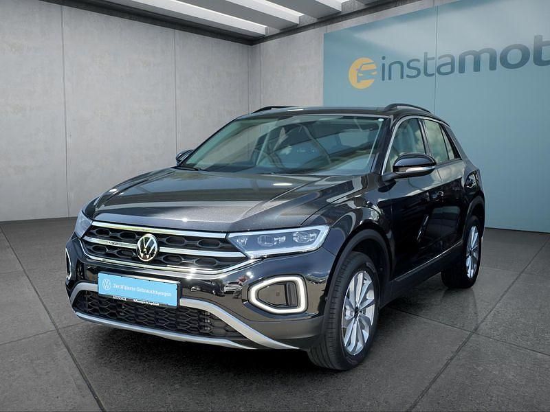 Schwarz Gebraucht 2024 VW T-Roc SUV | 27.249 € (Fairer Preis) - Bild 1/4