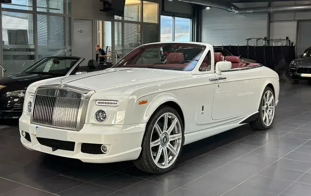 Gebraucht Rolls Royce Phantom 460 PS (338 kW) 2008 Weiß Cabrio