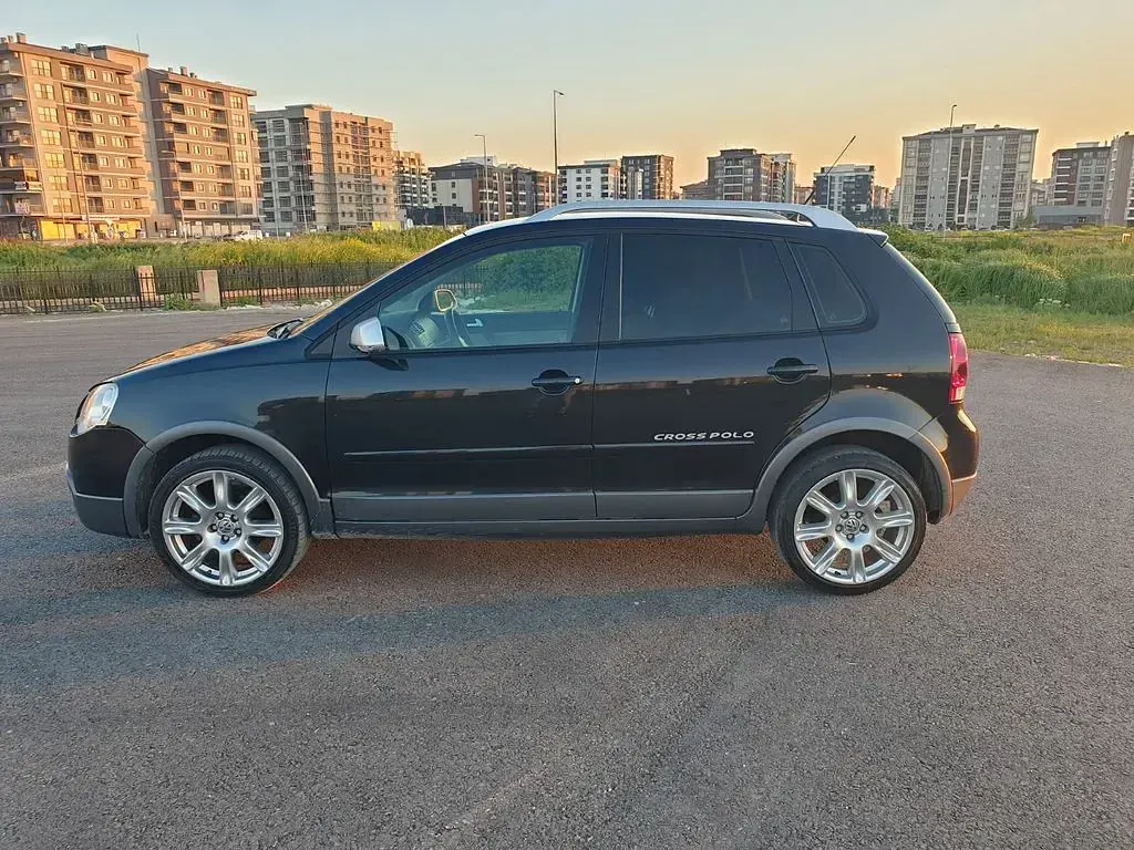 Brugt VW Polo Cross 80 HK (58 kW) 2007 Sort Hatchback