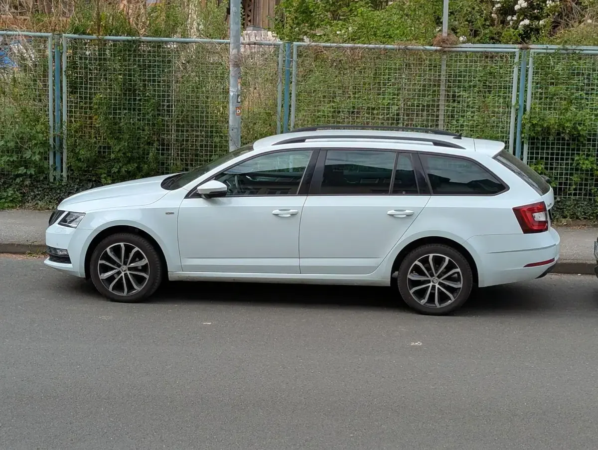 Gebraucht Skoda Octavia Soleil 116 PS (85 kW) 2019 Weiß Kombi
