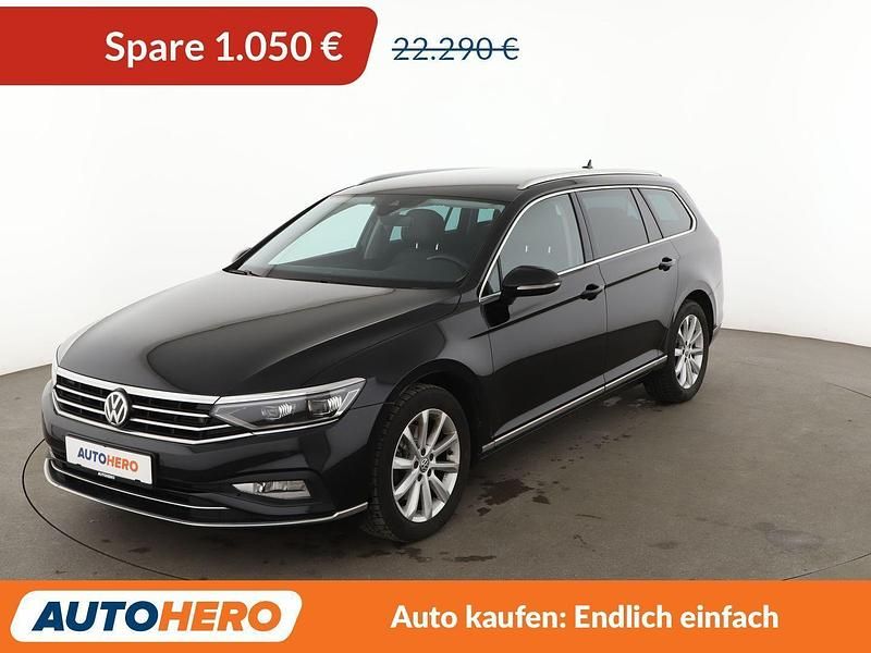 Schwarz Gebraucht 2020 VW Passat Elegance Kombi | 21.240 € (Fairer Preis) - Bild 1/3