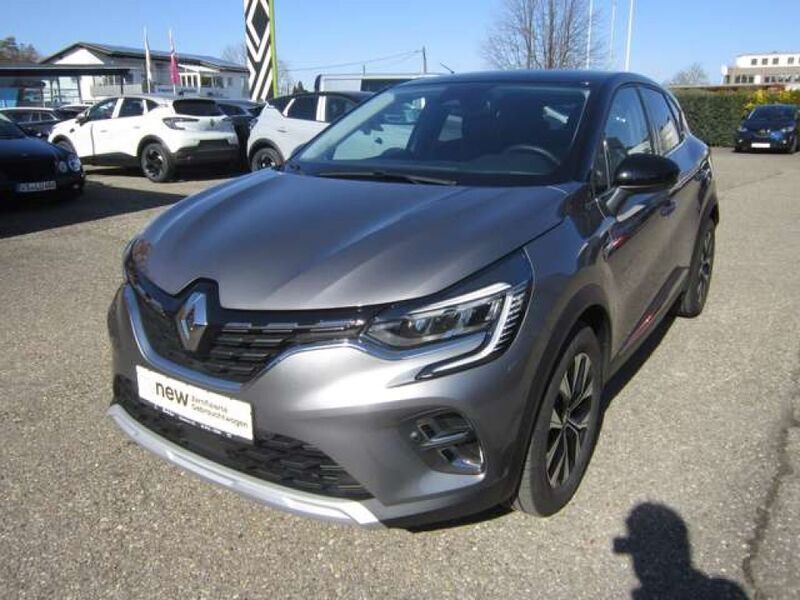 Stahlgrau/schwarz (metallic) Gebraucht 2023 Renault Captur Techno SUV | 21.490 € (Fairer Preis) - Bild 1/4