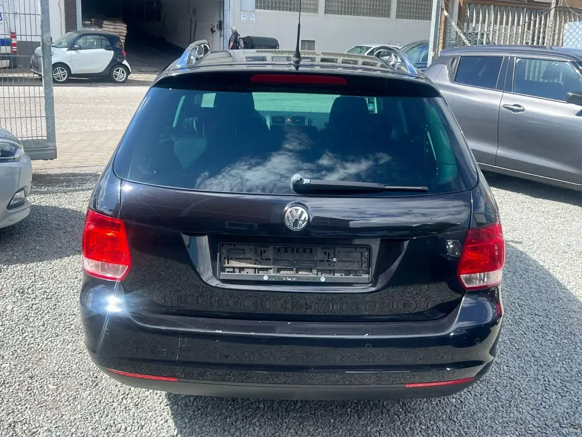 Gebraucht VW Golf VI Comfortline 122 PS (89 kW) 2009 Schwarz Kleinwagen