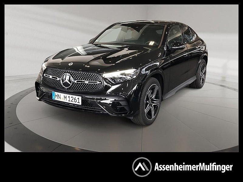Gebraucht Mercedes GLC300 AMG line 258 PS (189 kW) 2024 Schwarz metalliclack obsidianschwarz Coupé
