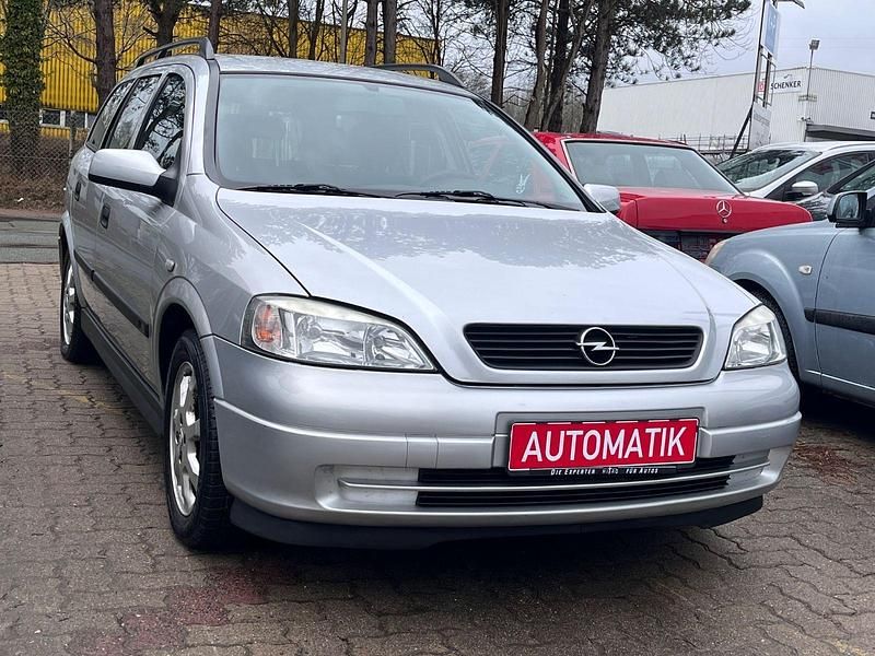 Gebraucht Opel Astra Selection 84 PS (61 kW) 2002 Silber Kombi