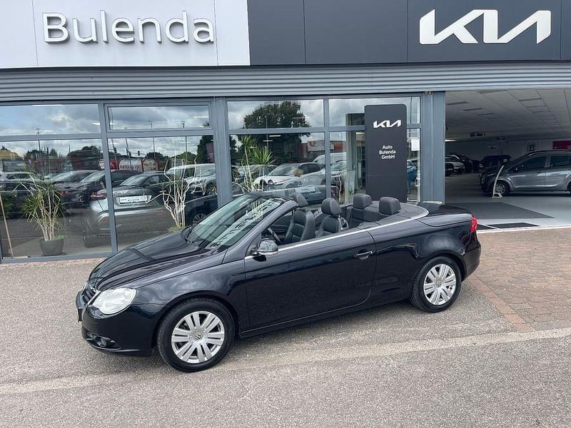 Schwarz Gebraucht 2006 VW Eos Cabrio | 6.970 € - Bild 1/4
