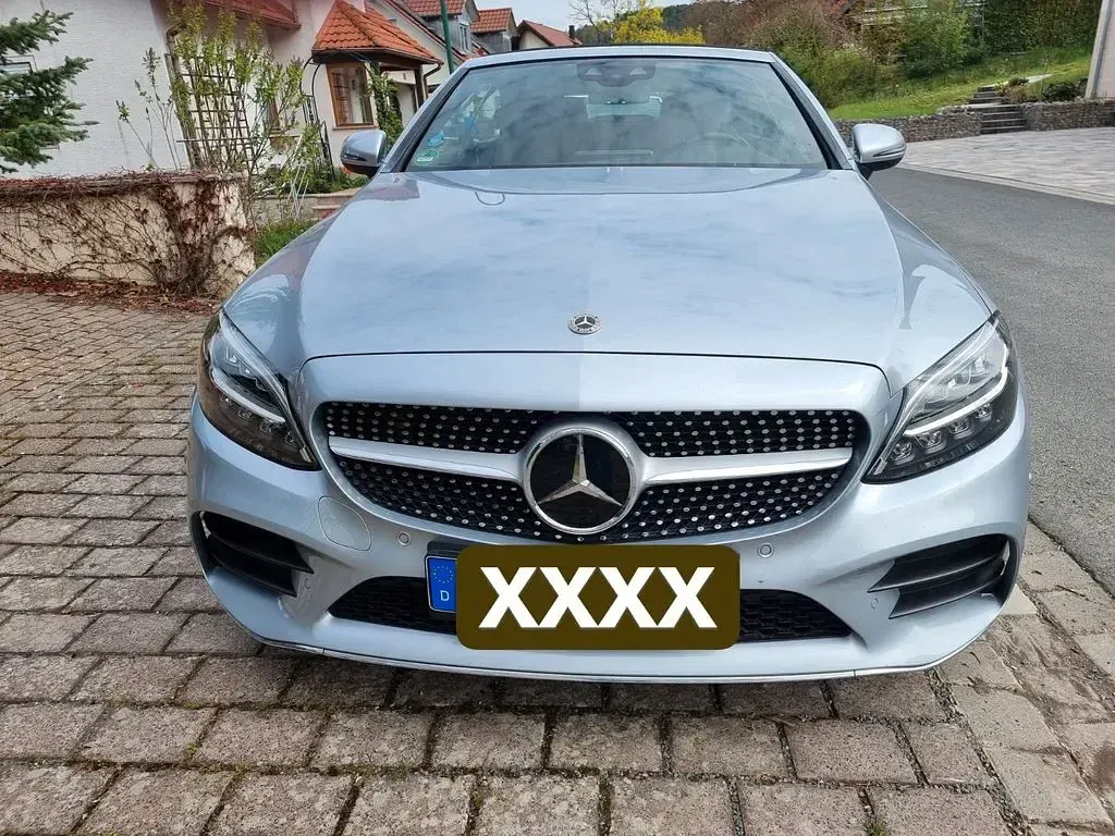 Gebraucht Mercedes C220 AMG line 194 PS (142 kW) 2021 Silber Cabrio