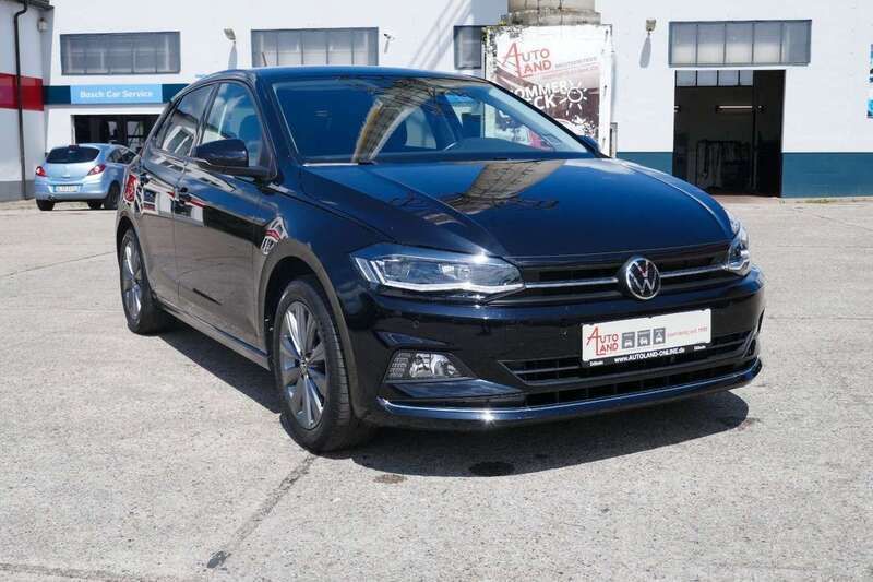 Schwarz Gebraucht 2021 VW Polo Highline Kleinwagen | 15.980 € (Fairer Preis) - Bild 1/4