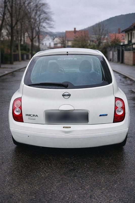 Gebraucht Nissan Micra 65 PS (47 kW) 2010 Weiß Kleinwagen