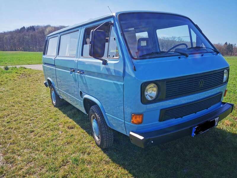 Blau Gebraucht 1990 VW T3 Van | 14.000 € - Bild 1/4