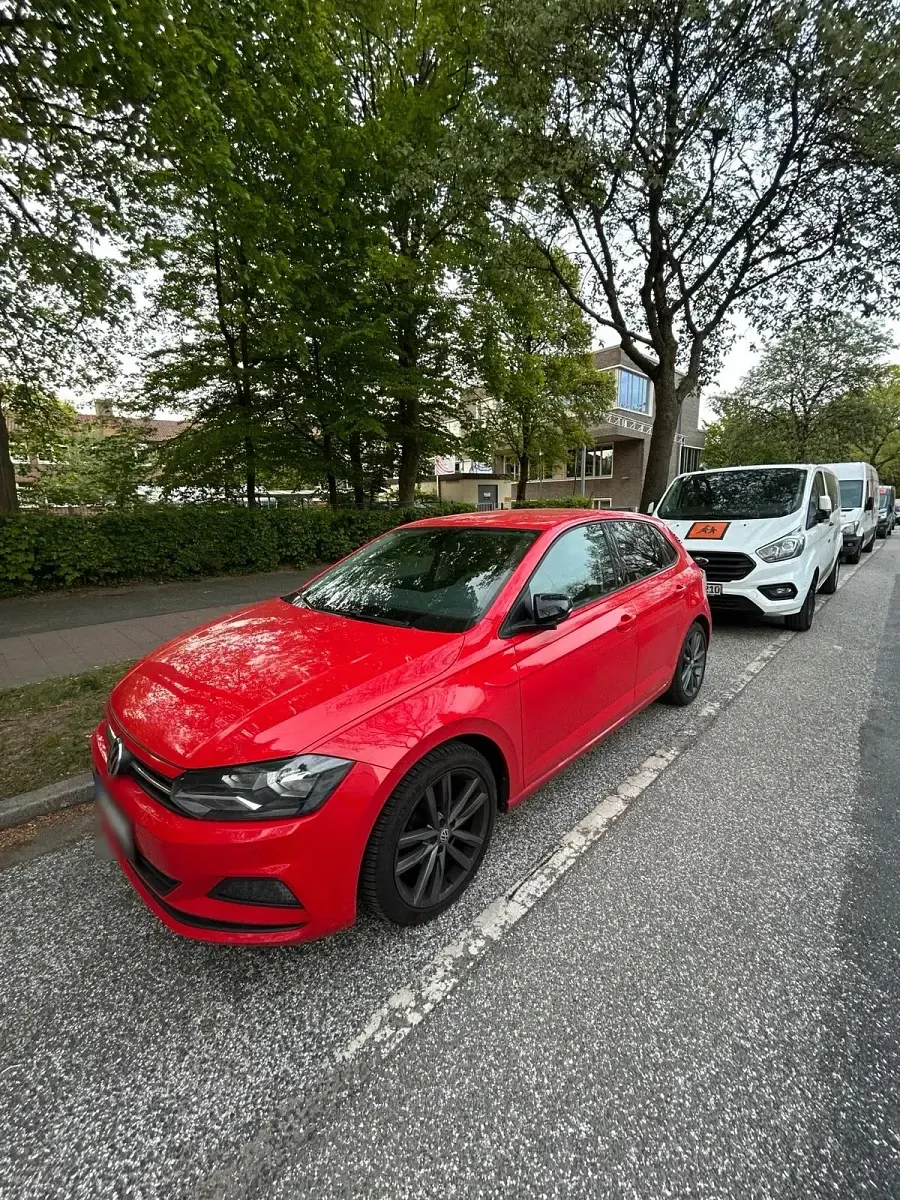 Gebraucht VW Polo Beats 95 PS (69 kW) 2018 Rot Kleinwagen