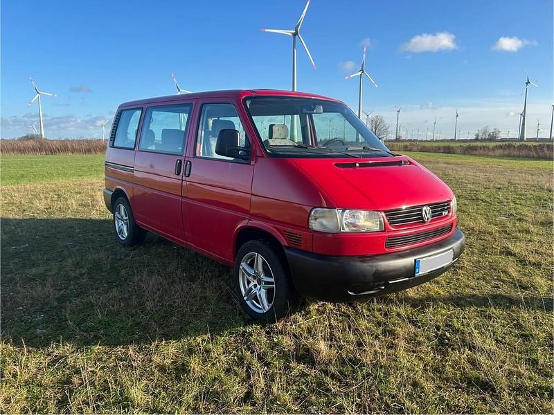 Rot Gebraucht 1997 VW Caravelle Van / Kleinbus | 3.000 € (Superpreis) - Bild 1/4