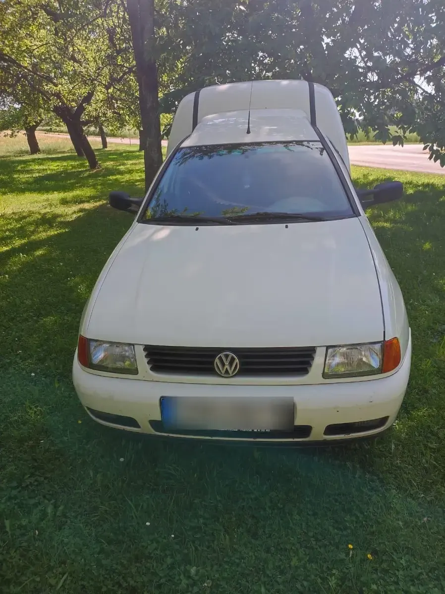 Gebraucht VW Caddy 90 PS (66 kW) 2001 Weiß Van / Kleinbus