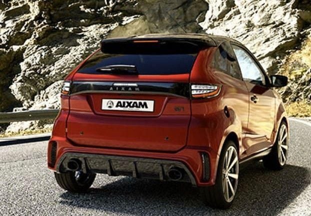 Neu Aixam Coupe GTI 2025 Grau Coupé