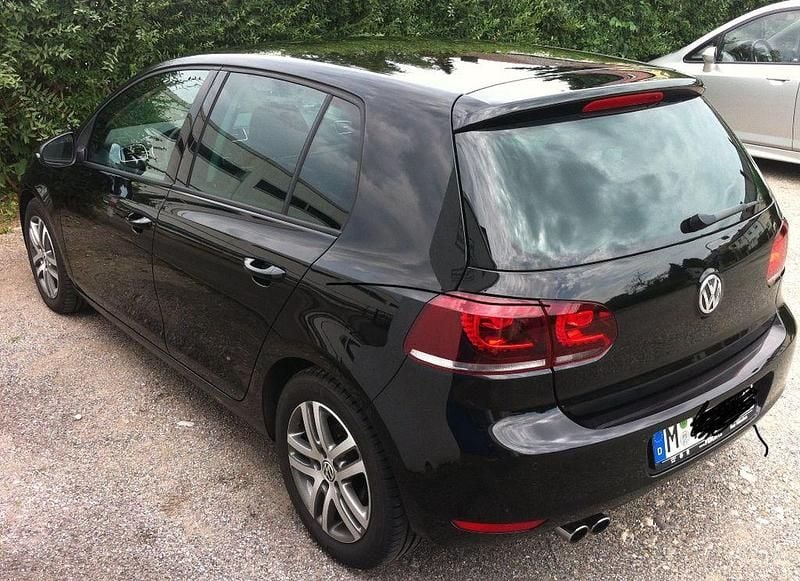Schwarz Gebraucht 2009 VW Golf VI Comfortline Limousine | 6.000 € (Fairer Preis) - Bild 1/4