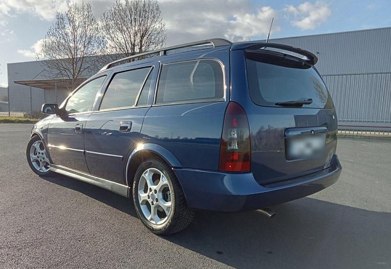 Gebraucht Opel Astra Sport 125 PS (91 kW) 2003 Blau Kombi