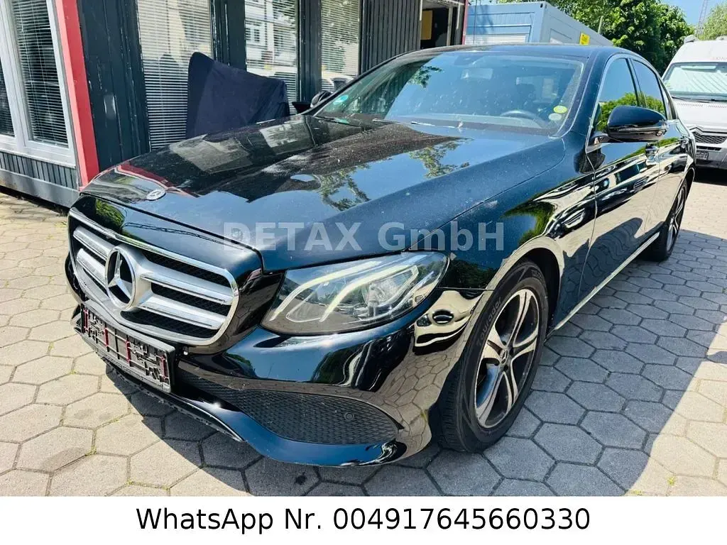 Occasion Mercedes E200 Avantgarde 150 ch (110 kW) 2018 Noir Berline
