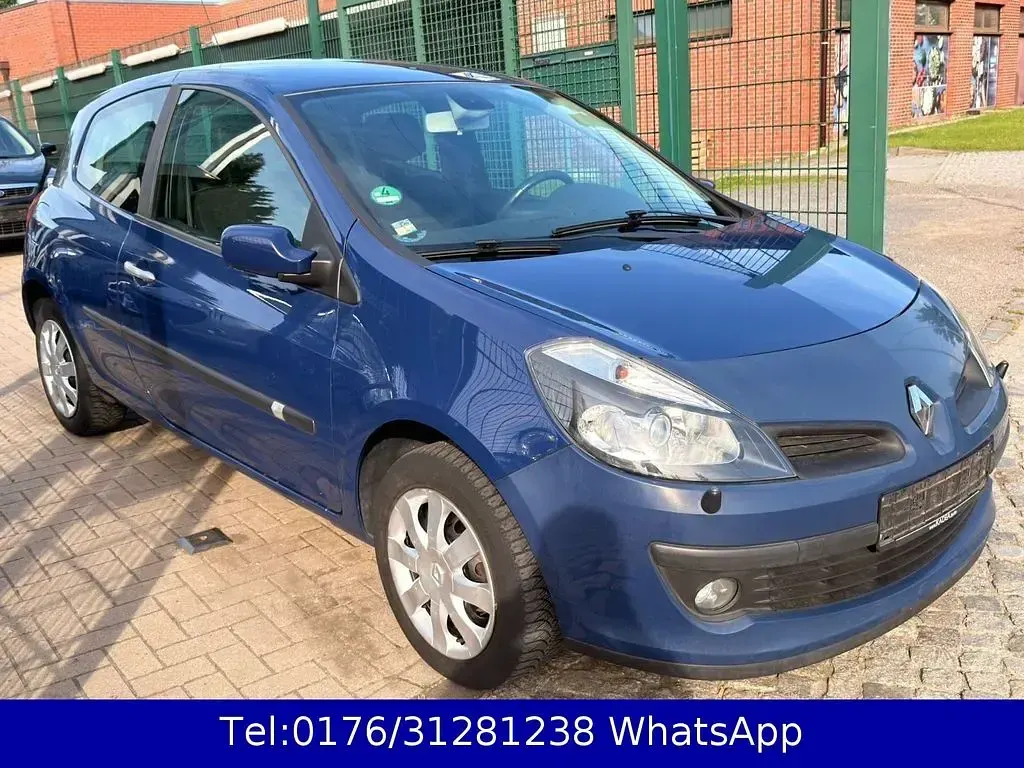 Brugt Renault Clio II 88 HK (64 kW) 2007 Blå Sedan