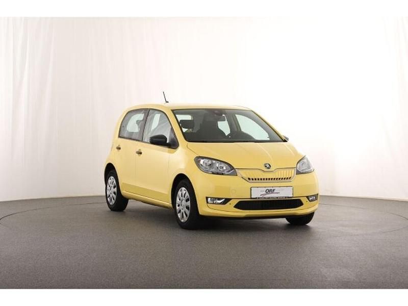 Gebraucht Skoda Citigo-e IV Ambition 61 kW (83 PS) 2020 Gelb Kleinwagen