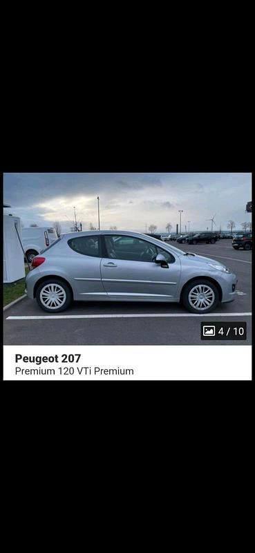Silber Gebraucht 2010 Peugeot 207 Kleinwagen | 1.200 € (Etwas zu teuer) - Bild 1/4