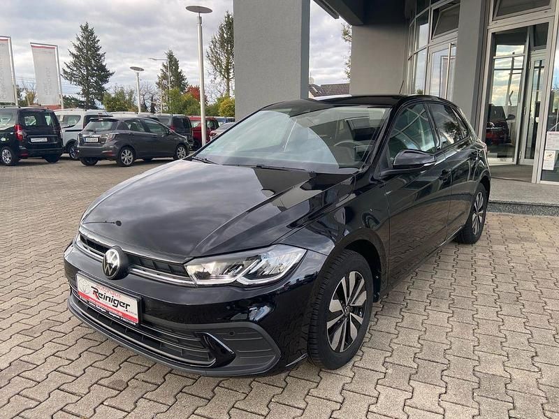 Schwarz Gebraucht 2023 VW Polo Move Kleinwagen | 16.599 € (Fairer Preis) - Bild 1/4