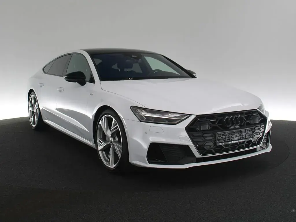 Gebraucht Audi A7 Sportback Ambiente 204 PS (150 kW) 2024 Gletscherweiß metallic (metallic) Kleinwagen