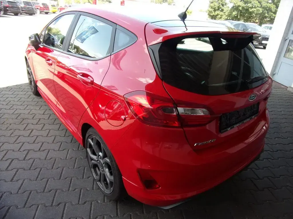 Gebraucht Ford Fiesta ST-Line 101 PS (74 kW) 2018 Rot Kleinwagen
