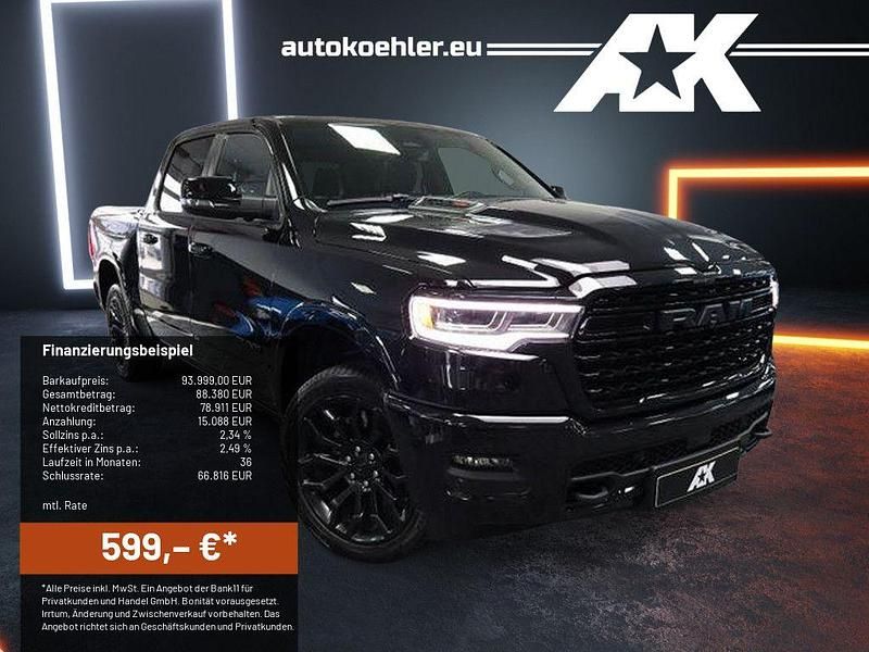 Diamond black Neu 2025 Dodge Ram Limited Abholung | 93.999 € (Fairer Preis) - Bild 1/4