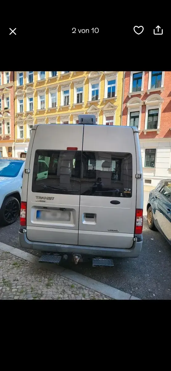 Gebraucht Ford Transit 115 PS (84 kW) 2009 Silber Van / Kleinbus