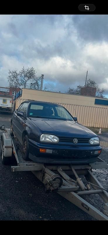 Gebraucht VW Golf Cabriolet 90 PS (66 kW) 1997 Blau Cabrio