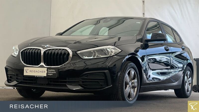 Schwarz Gebraucht 2022 BMW 118 Advantage Kleinwagen | 22.440 € (Fairer Preis) - Bild 1/4