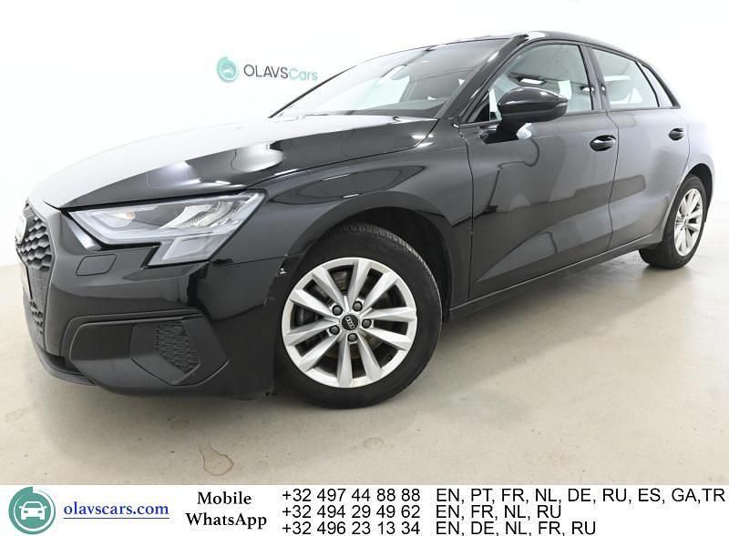 Schwarz Gebraucht 2021 Audi A3 Sportback Limousine | 16.335 € (Superpreis) - Bild 1/4