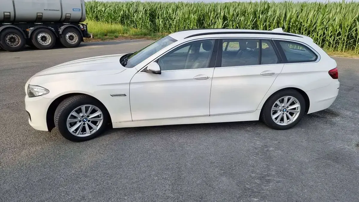 Gebraucht BMW 520 190 PS (139 kW) 2015 Weiß Kombi