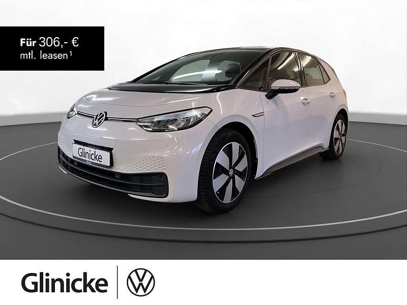 Gletscherweiß metallic Gebraucht 2021 VW ID.3 Pure Kleinwagen | 20.480 € (Fairer Preis) - Bild 1/2