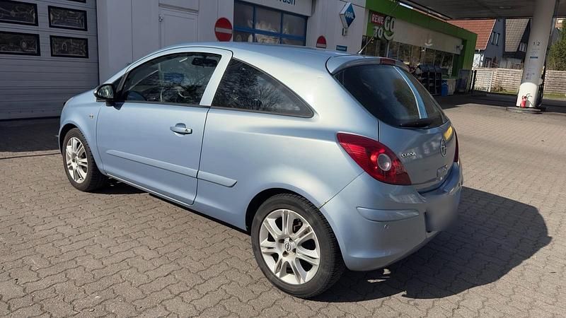 Gebraucht Opel Corsa 80 PS (58 kW) 2007 Blau Kleinwagen