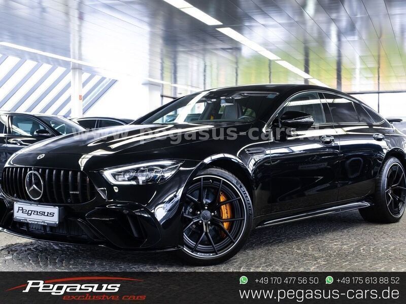 197 obsidianschwarz Gebraucht 2023 Mercedes AMG GT63 S E Performance AMG Coupé | 154.800 € - Bild 1/4