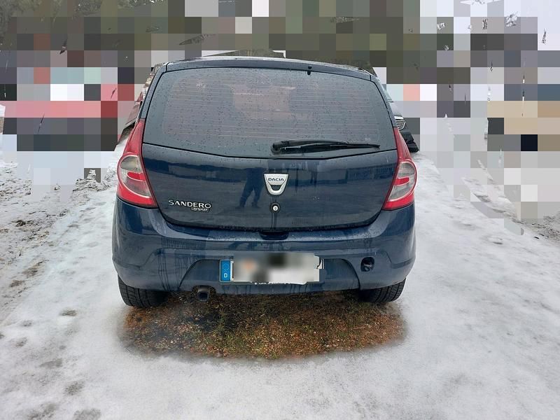 Gebraucht Dacia Sandero 86 PS (63 kW) 2009 Blau Kleinwagen