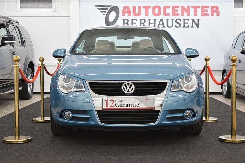 Blau Gebraucht 2006 VW Eos Cabrio | 6.999 € (Teuer) - Bild 1/4