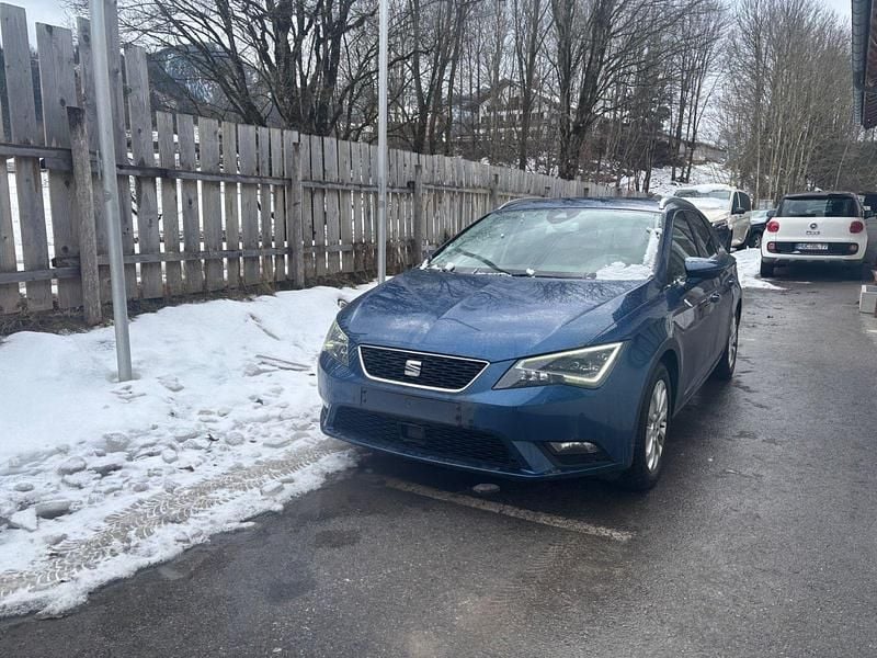Gebraucht Seat Leon ST Style 110 PS (80 kW) 2015 Blau Kombi