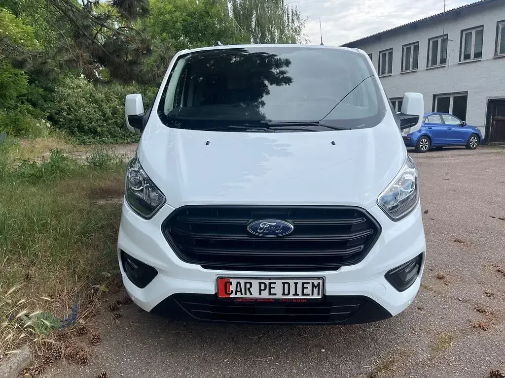 Gebraucht Ford Transit Custom Trend 105 PS (77 kW) 2021 Weiß Van / Kleinbus