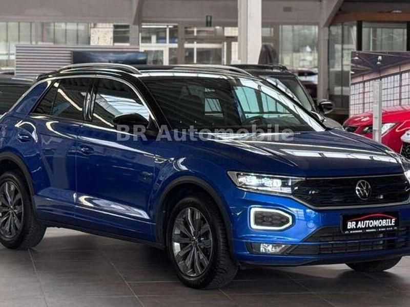 Gebraucht VW T-Roc R-line 150 PS (110 kW) 2022 Ravennablau metallic SUV