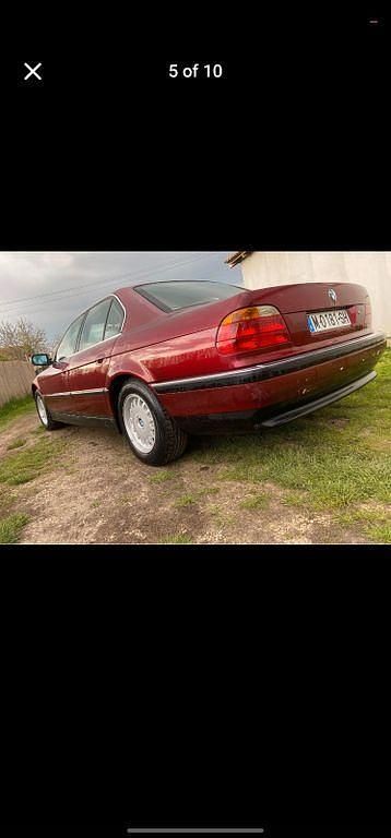 Gebraucht BMW 730 218 PS (160 kW) 1994 Rot Limousine